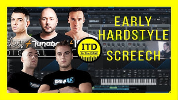 Old School Hardstyle Screech with Serum - In The DAW