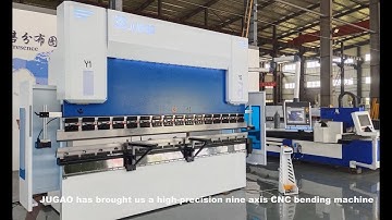 CNC press brake with Delem DA-66T controller. 8 axis + crowing. Y1 Y2 X1 X2 Z1 Z2 R1 R2 axis.