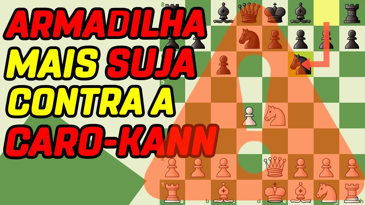 Qual é a sua armadilha favorita em sua abertura favorita de xadrez