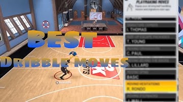 BEST DRIBBLE MOVES NBA2K22 (SEASON7)+DRIBBLE TUTORIAL ￼💪🐐🥶