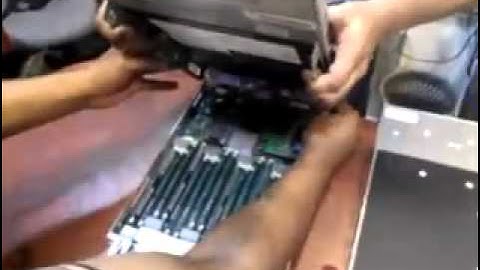 Installation of Qlogic 8GB fibre card in IBM blade server HX5 - Symbia Pvt Ltd