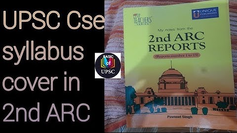 Best book covering all important Report of 2nd ARC. #ias #upsc2023 #ips #upsc2024