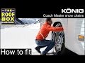 Konig COACH MASTER - Professional Snow Chains - How to fit