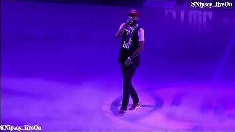Nipsey hussle and Yg perform at los Angeles victory lap tour