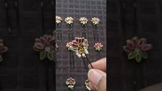 customized hair accessories 3D🪷 #customized #handmade #shorts #shortsviral #onlineshopping #bangles