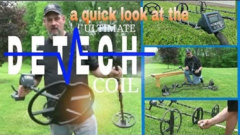 The ULTIMATE 13 DETECH COIL and the MX5 METAL DETECTOR
