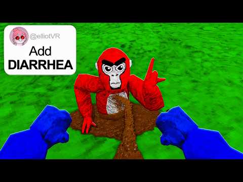 I Added Your HORRIBLE Ideas To Gorilla Tag