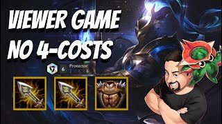 Viewer Game: No 4-Costs | TFT Galaxies | Teamfight Tactics