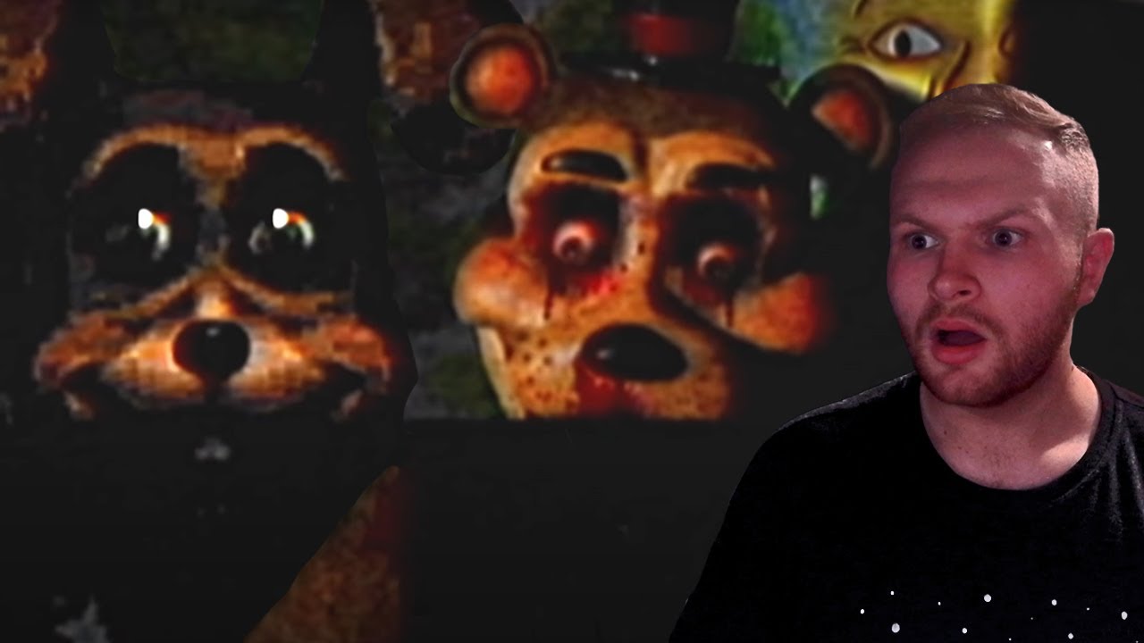 FNAF VHS TAPES ARE TERRIFYING!!FNaF VHS Tapes Reaction YouTube