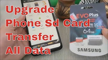 How To Upgrade Increase Micro SD Card Memory Transfer Data files Installing MicroSD in Android Phone