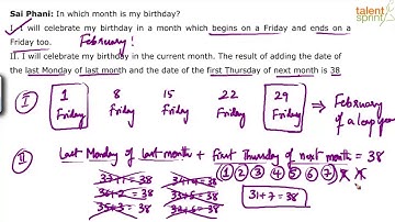Data Sufficiency | Additional Example - 9 | Reasoning Abililty | TalentSprint Aptitude Prep