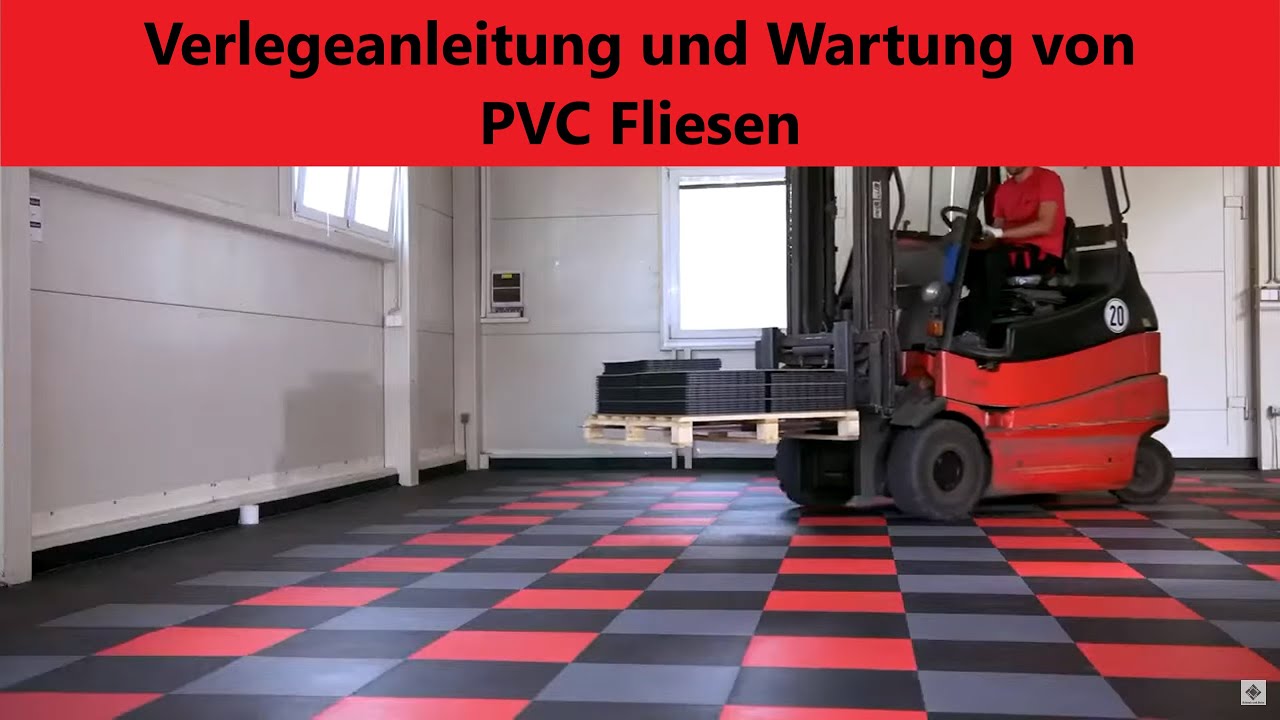 Fortelock PVC Fliesen - Perfekt für Garagen & Werkstätten