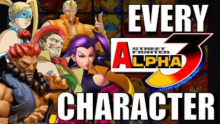 Every Storm Arena Street Fighter Alpha 3 Character