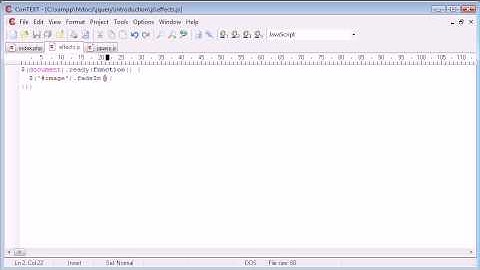 jQuery Tutorial - 68 - Fade In