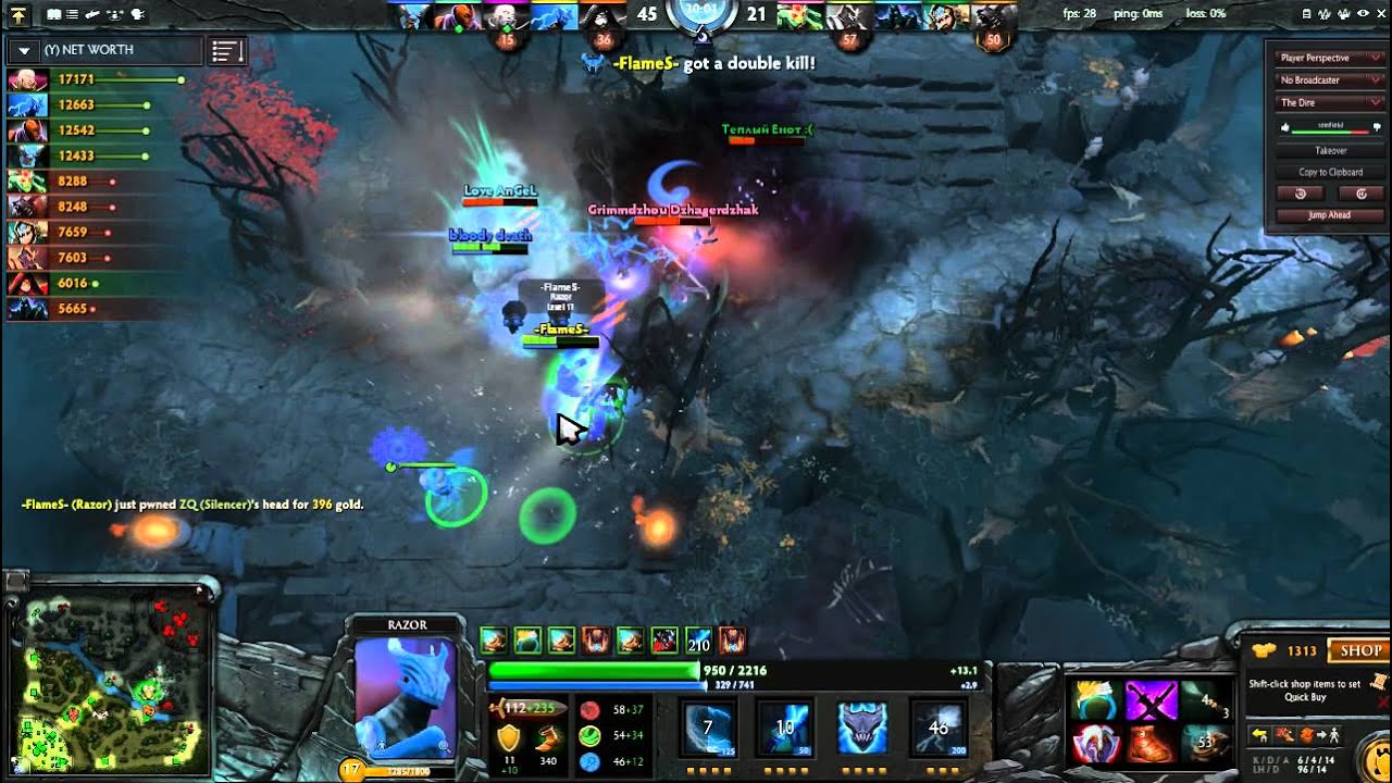 Rampage Razor Dota 2 