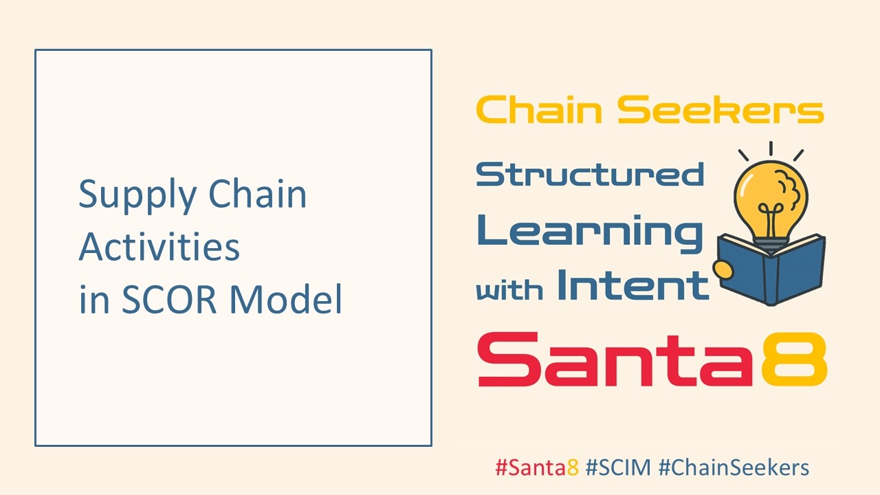 031 Supply Chain Activities in SCOR Model