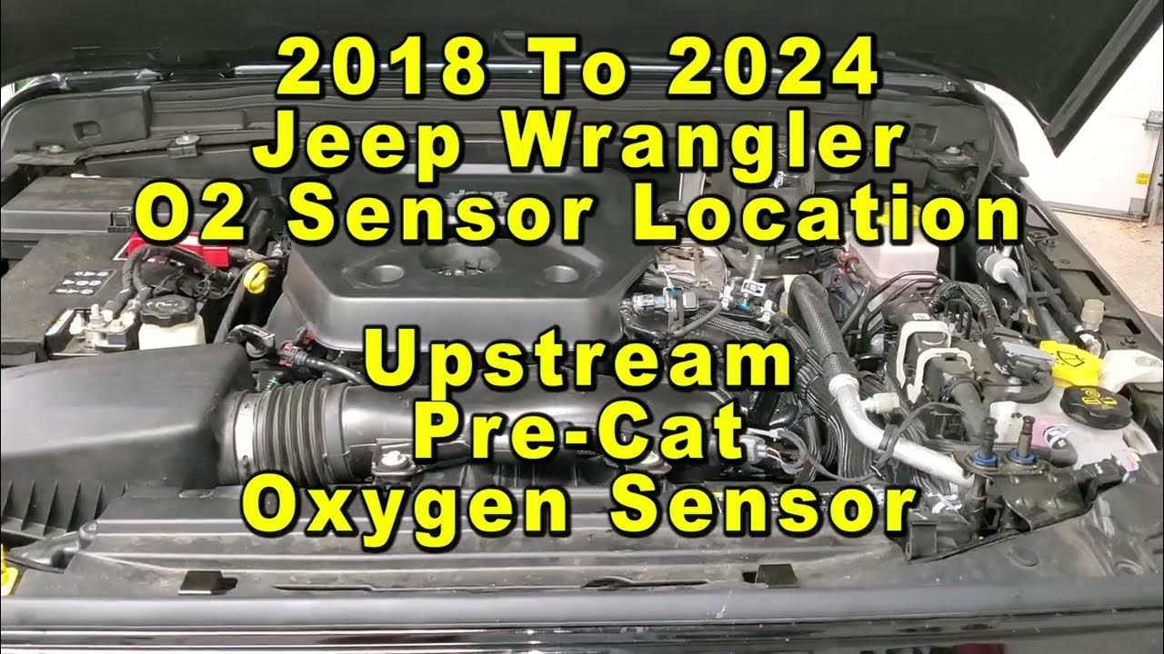 Jeep Wrangler O2 Oxygen Sensor Location Upstream Pre Catalytyic