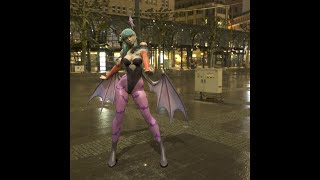 Morrigan Darkstalkers Dancing To Shake It - Sistar