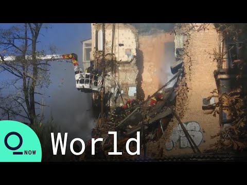 Russia Strikes Kyiv With Kamikaze Drones