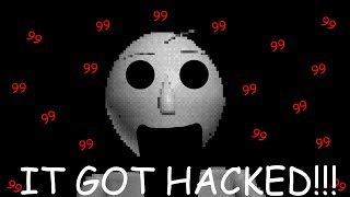 Baldi's Basics Multiplayer GOT HACKED IN ROBLOX