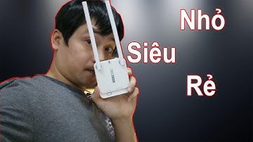 Mở Hộp và cài đặt Mini wifi | Bộ phát wifi siêu nhỏ siêu rẻ | NTTtv