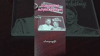Customized Acrylic Keychain | Personalized Name &amp; Photo Keychain | Unique Gift Idea #a3uniquegifts