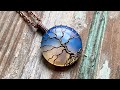 Round Cabochon Wire Wrapped Tree of Life Tutorial
