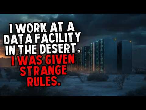 I Work at a Data Facility in The Desert  I Was Given Strange Rules