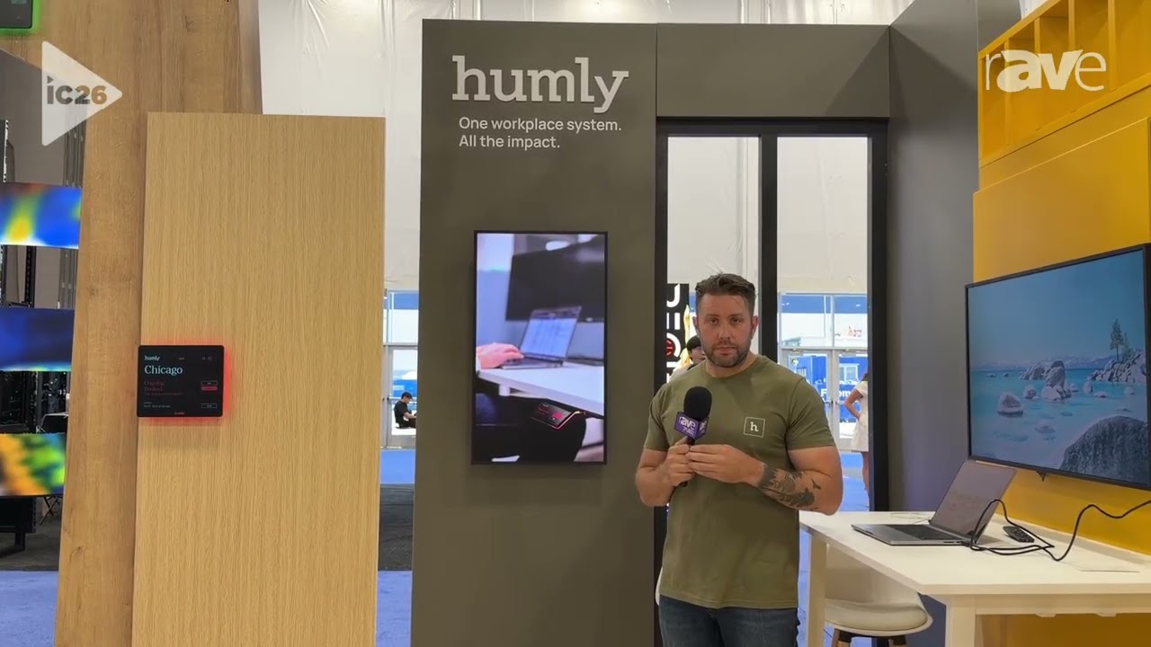 InfoComm 2026: Humly Explains Updated Identity and Messaging: One Workplace System. All The Impact.