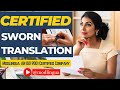 Certified vs sworn translations learn all that you wanted to know  modlingua