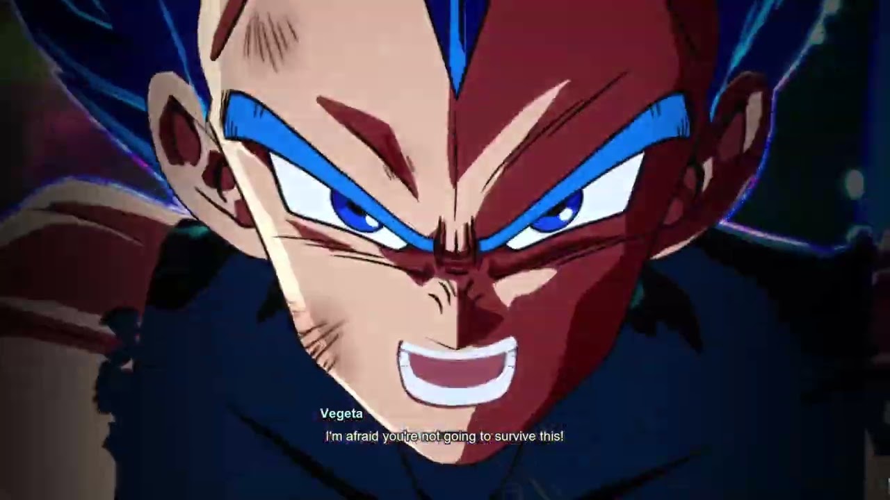 DRAGON BALL: Искрящийся! ZERO - Вегета (Супер) - Вселенная 7 против Джирена - Вселенная 11