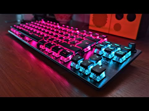 Roccat Vulcan TKL Mod - Lube, Tape & Foam Mods, Soldering (ASMR-ish)