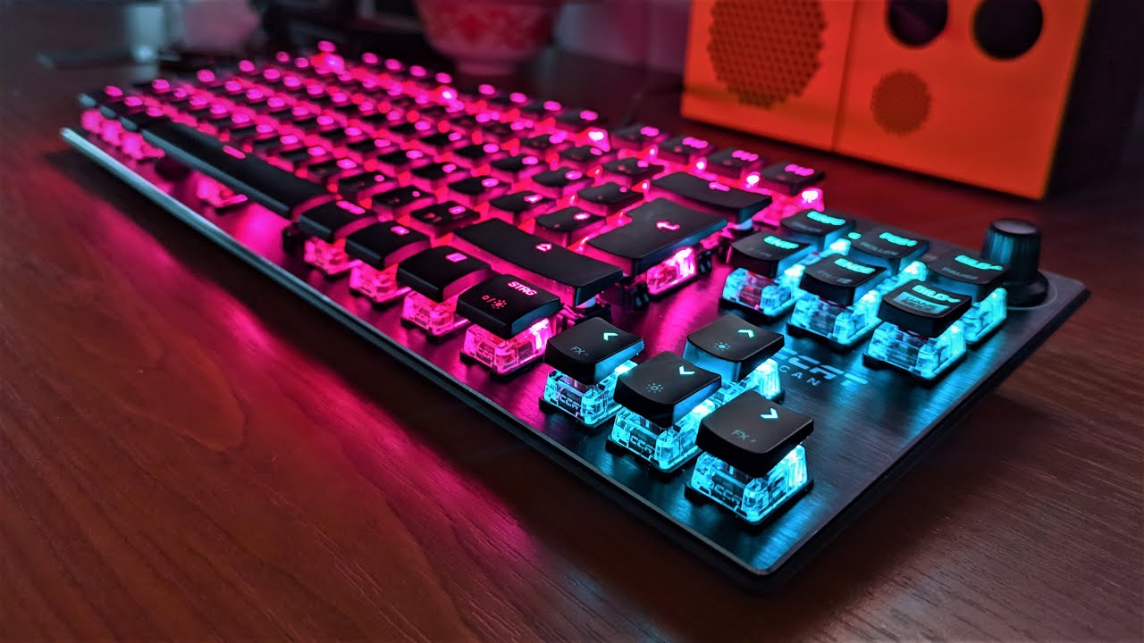 Roccat Vulcan TKL Mod - Lube, Tape & Foam Mods, Soldering (ASMR-ish ...