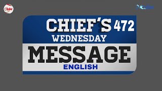 CWM472 | Chief'S Wednesday Message 472 | VTube Mini Hindi | 8bbb | Chief Wednesday Message 472 | 8 B