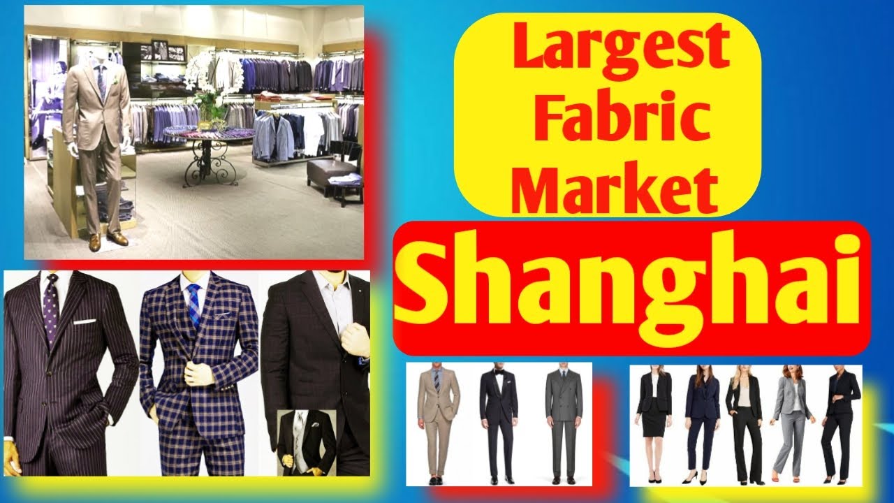 Shanghai's Largest Fabric market 