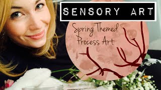 SENSORY ART | *Spring Theme* Process Based Scented Art Activity!