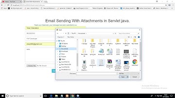 Email Sending With Attachments in Servlet java