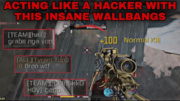 ACTING LIKE A HACKER WITH THIS KRAZY WALLBANGS...(AIM BOT WALL HAKS)