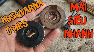 Cách làm nhỏ đồng xu bát cước máy Husqvarna 541RS 2021 vs 143R-II