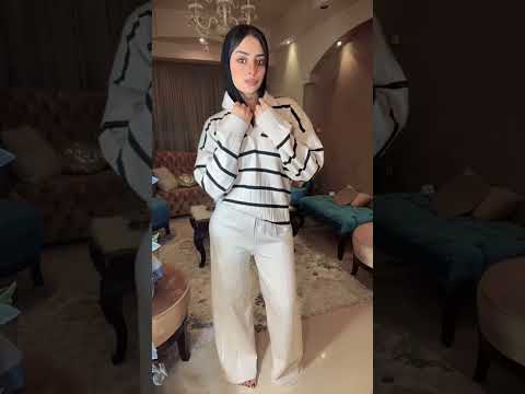 السوت التريكو ده مش بس دفا ده كاريزما شتوية كاملة