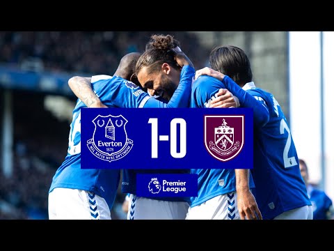 PREMIER LEAGUE HIGHLIGHTS: EVERTON 1-0 BURNLEY