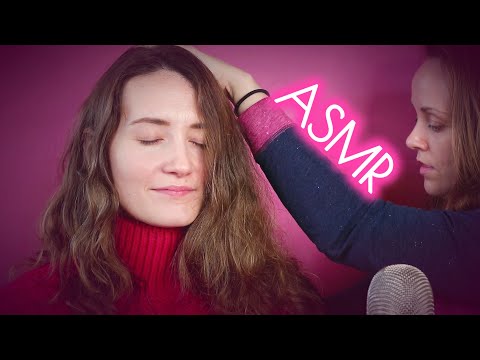 Sanfte ASMR Session mit Sheila 🌸 Face Brushing & Hair Brushing, Light Touch, Face Massage🌞Geflüstert