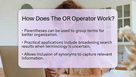 How Does The OR Operator Work? - SearchEnginesHub.com