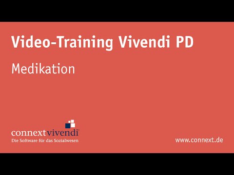 Vivendi PD - Medikation