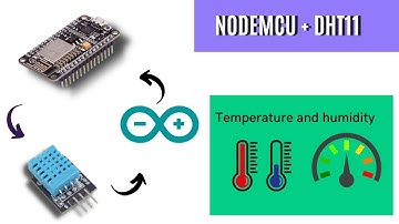 fetching of Humidity and temperature readings with Nodemcu || Mr.Techiest | Dht11 sensor and esp8266