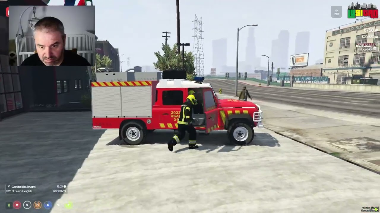 gta v  rp bombeiros| Portugal | Jogar com seguidores