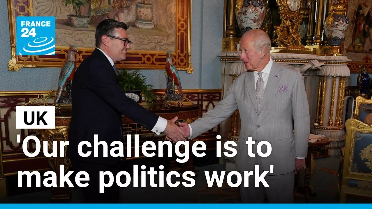 'That is our challenge: to make politics work': Andy Burnham becomes UK PM • FRANCE 24 English