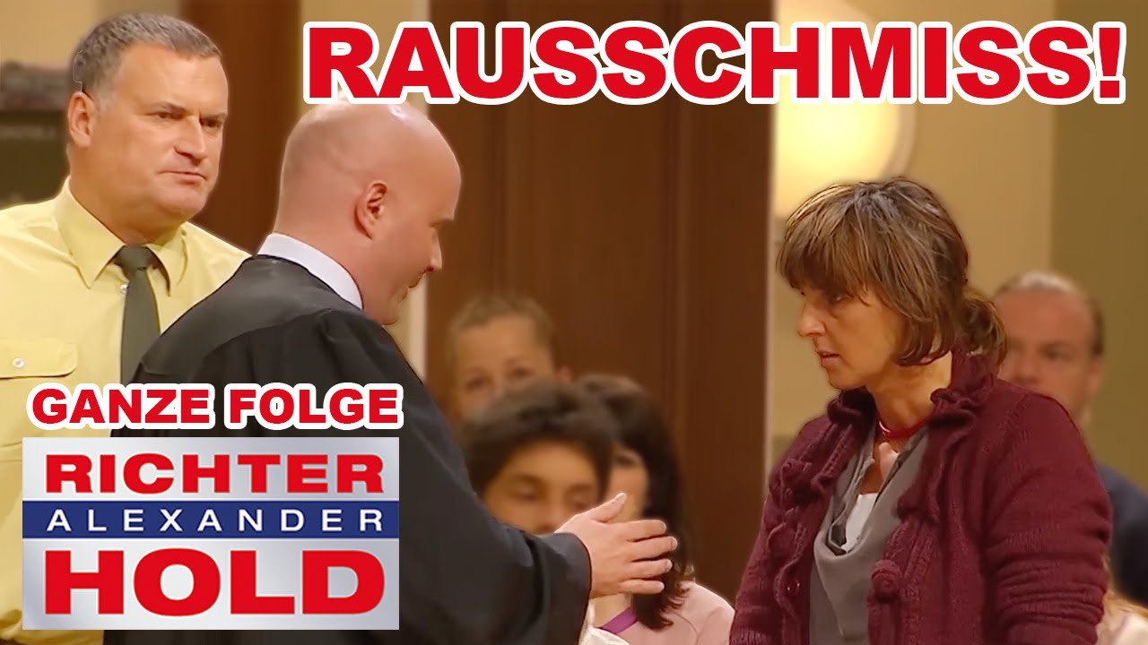 Eklat zum Prozessbeginn! Alkoholiker-Mutter fliegt raus! |GANZE FOLGE| Richter Alexander Hold