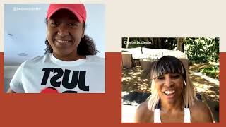 Naomi Osaka and Venus Williams Instagram live