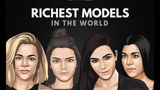 The 50 Richest Models in the World 3D Comparison